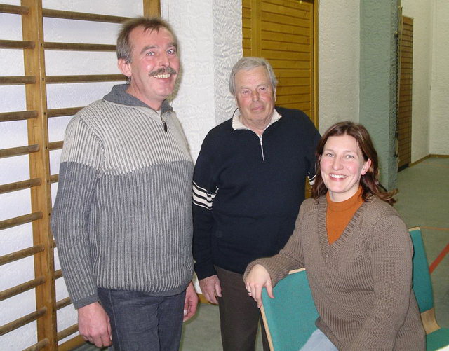 Drei Generationen Turnabteilungsleiter