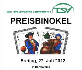 TSV-Preisbinokel im Sommerferienprogramm 2012