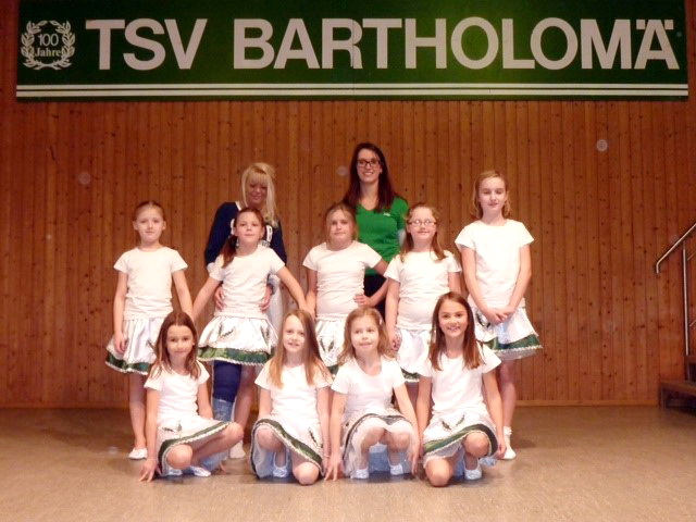 Kindergarde des TSV beim Hausball