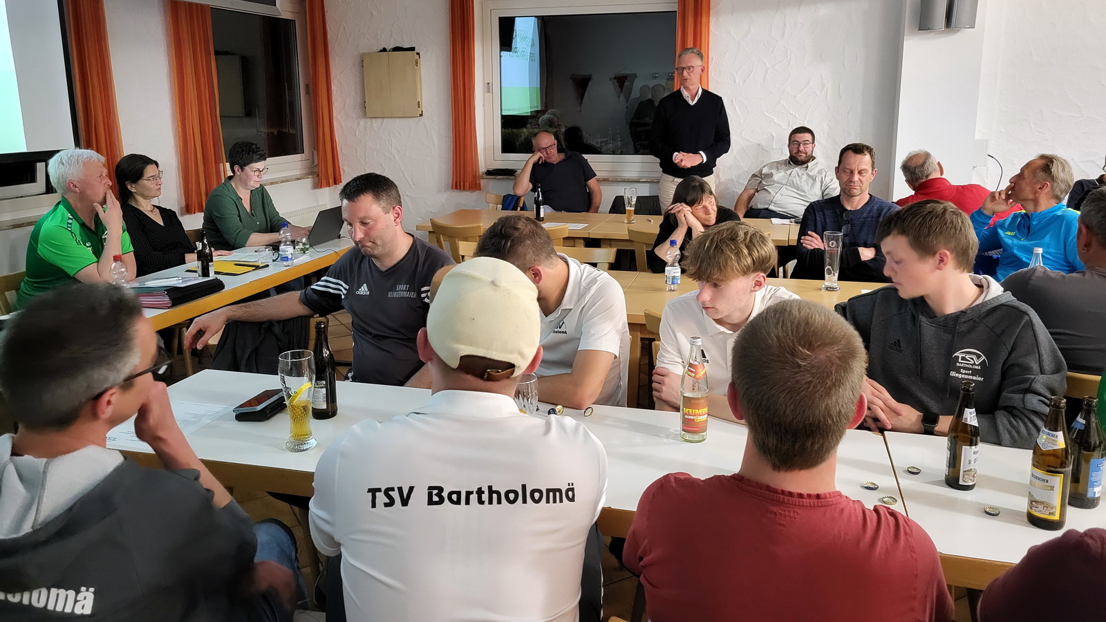 Hauptversammlung im TSV-Clubheim