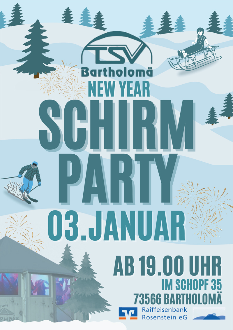 Schirmparty New Year