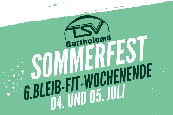 TSV-Sommerfest/Bleib-Fit-Wochenende