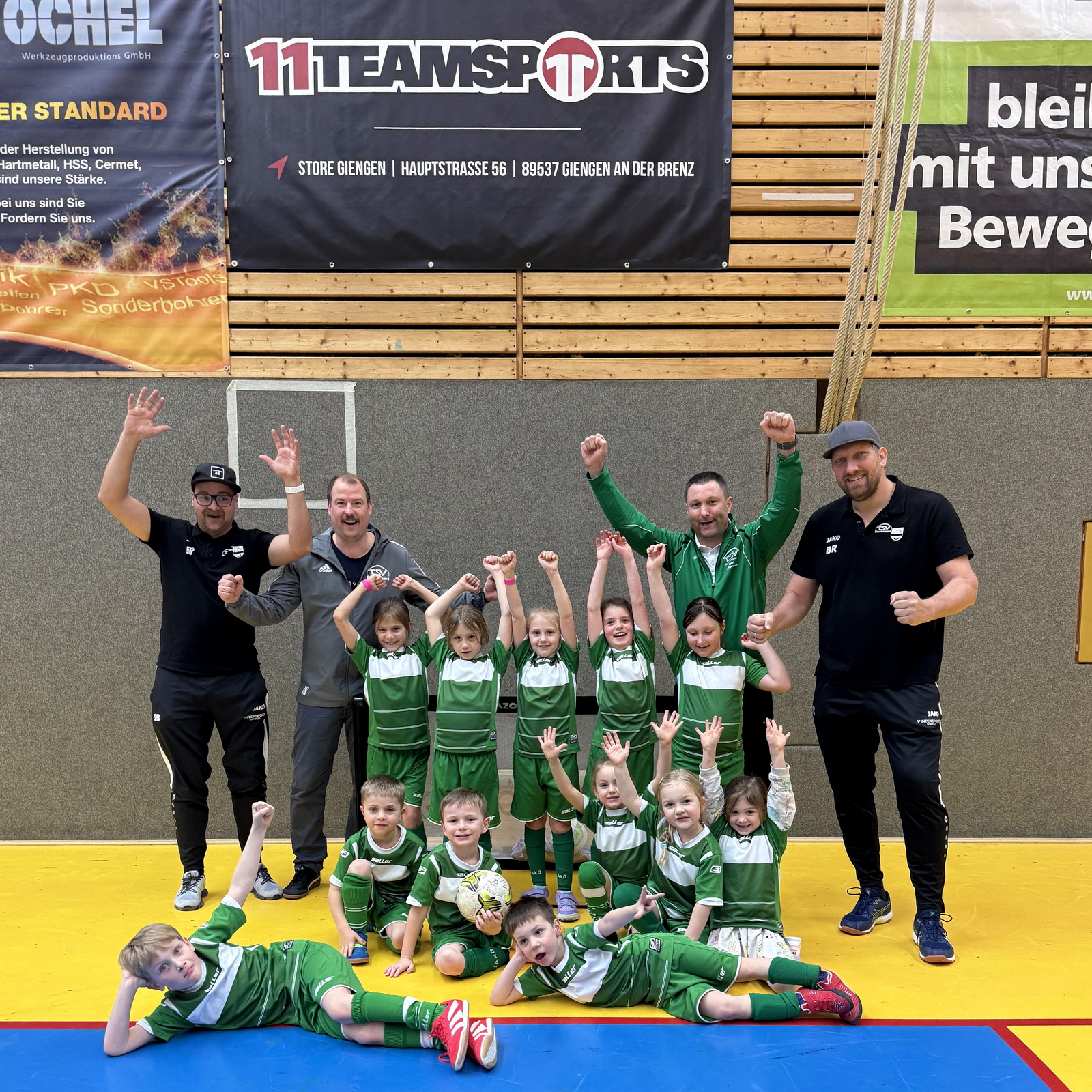 Bambini-Hallenrundenspieltag in Königsbronn