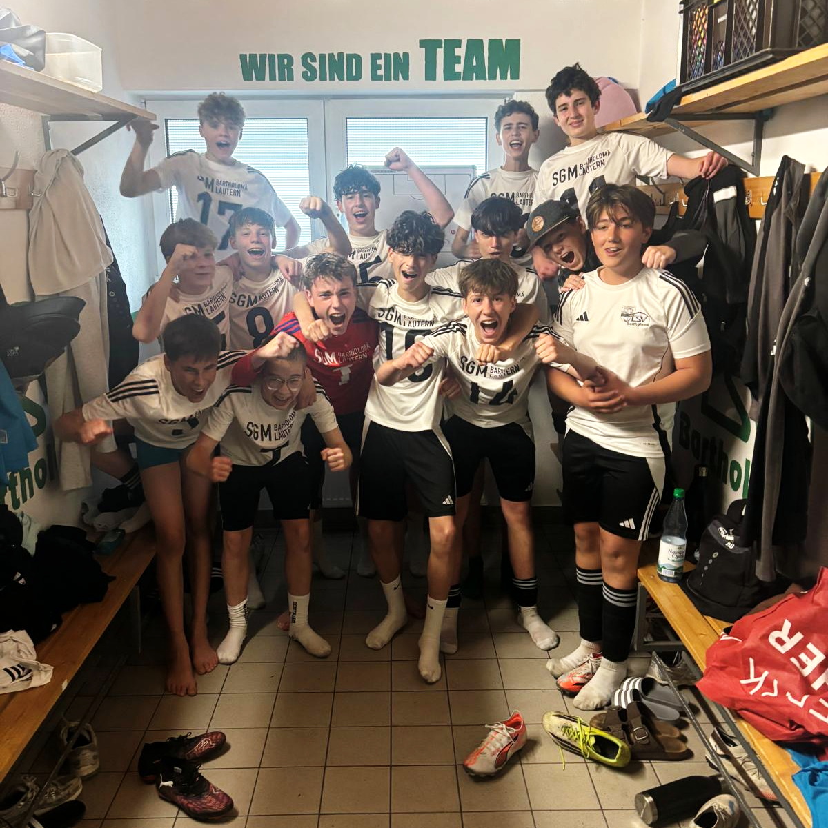 C-Junioren Mannschaftsfoto Saison 2025/2026