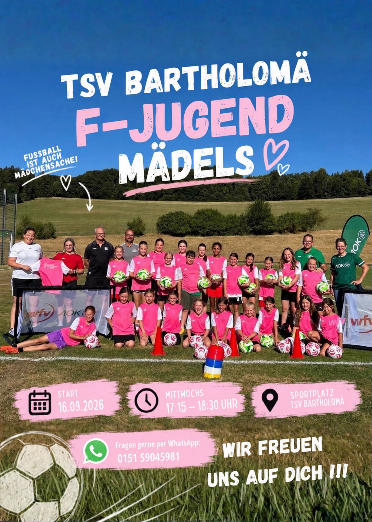 F-Juniorinnen gesucht