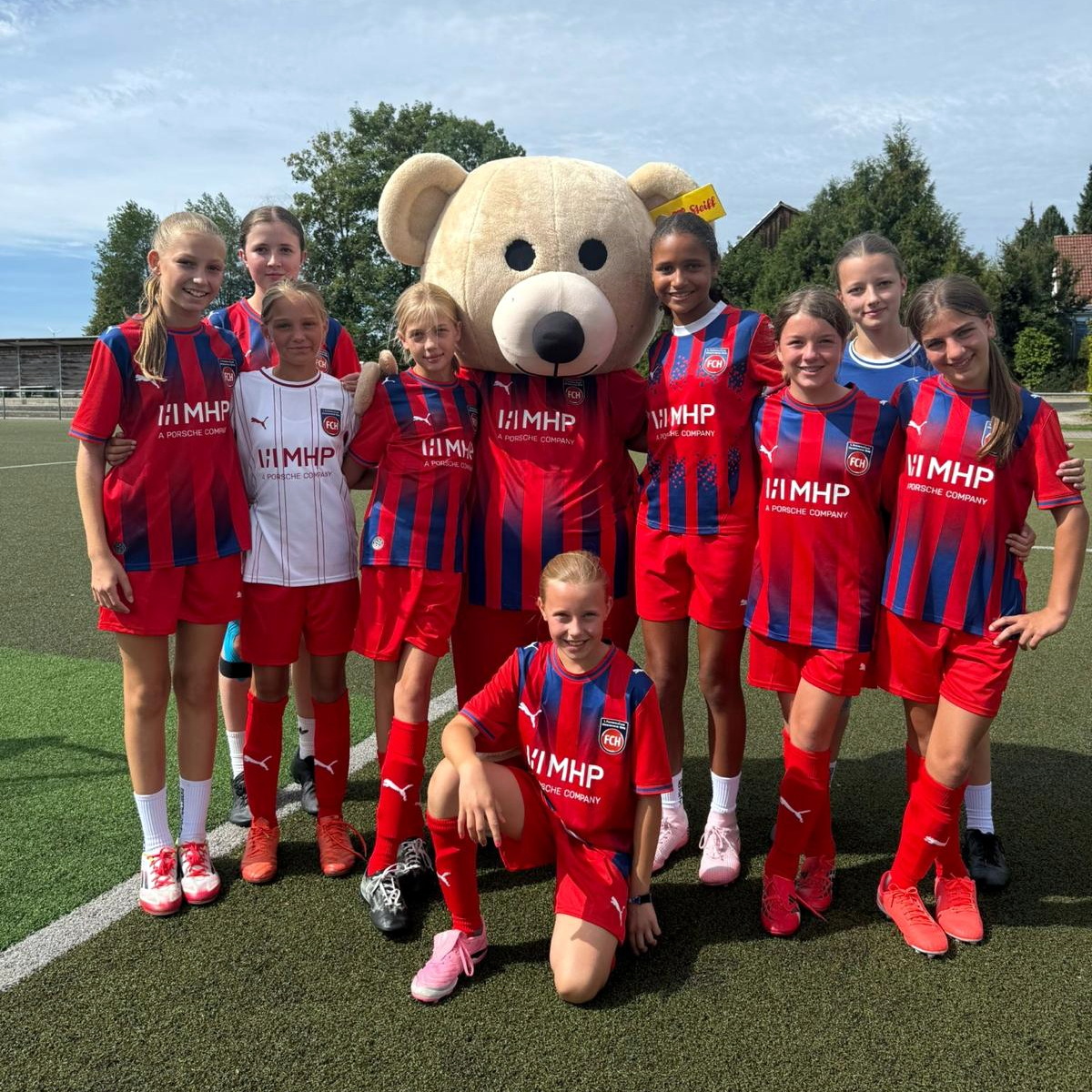 1. FC Heidenheim Mädchen-Fußballcamp in Bartholomä