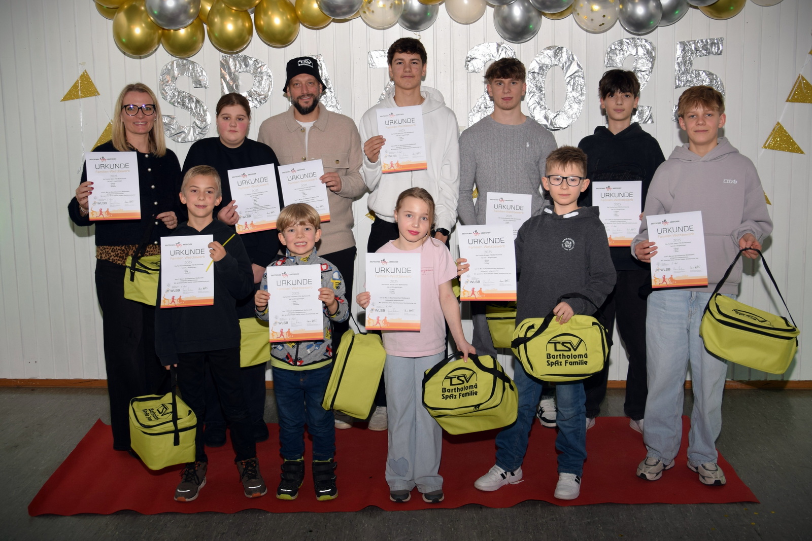 Sportabzeichen-Gala in der TSV-Halle