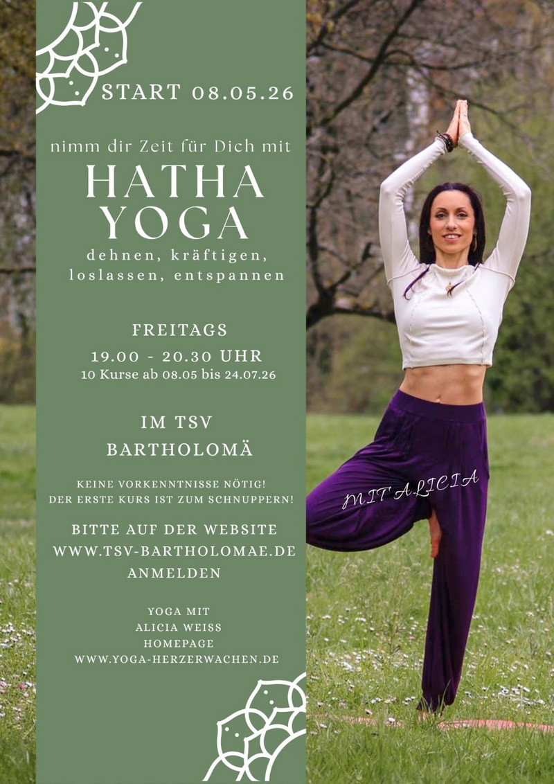 Yoga – Kursangebot im Mai